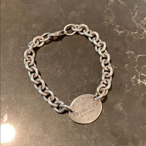 Tiffany & Co Oval Tag Bracelet